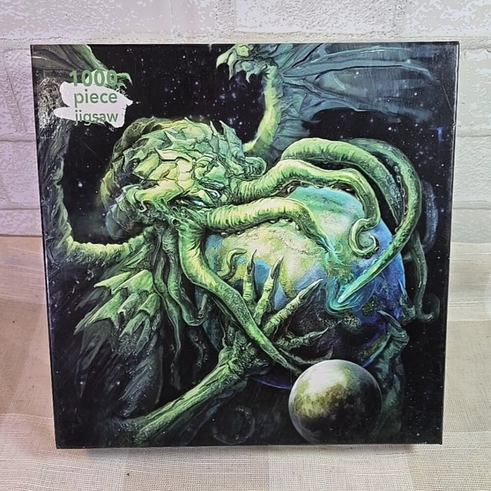 Flame Tree Publishing Cthulhu Rising 1000 Pc Jigsaw Puzzle 29" X 20"